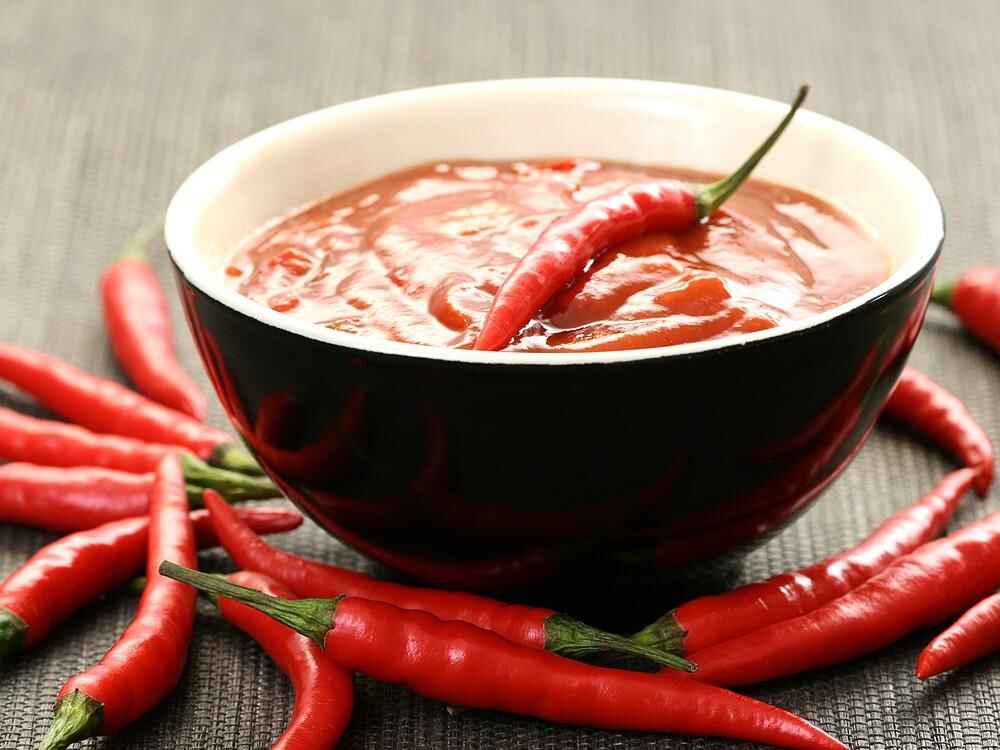 Scharfe Sauce