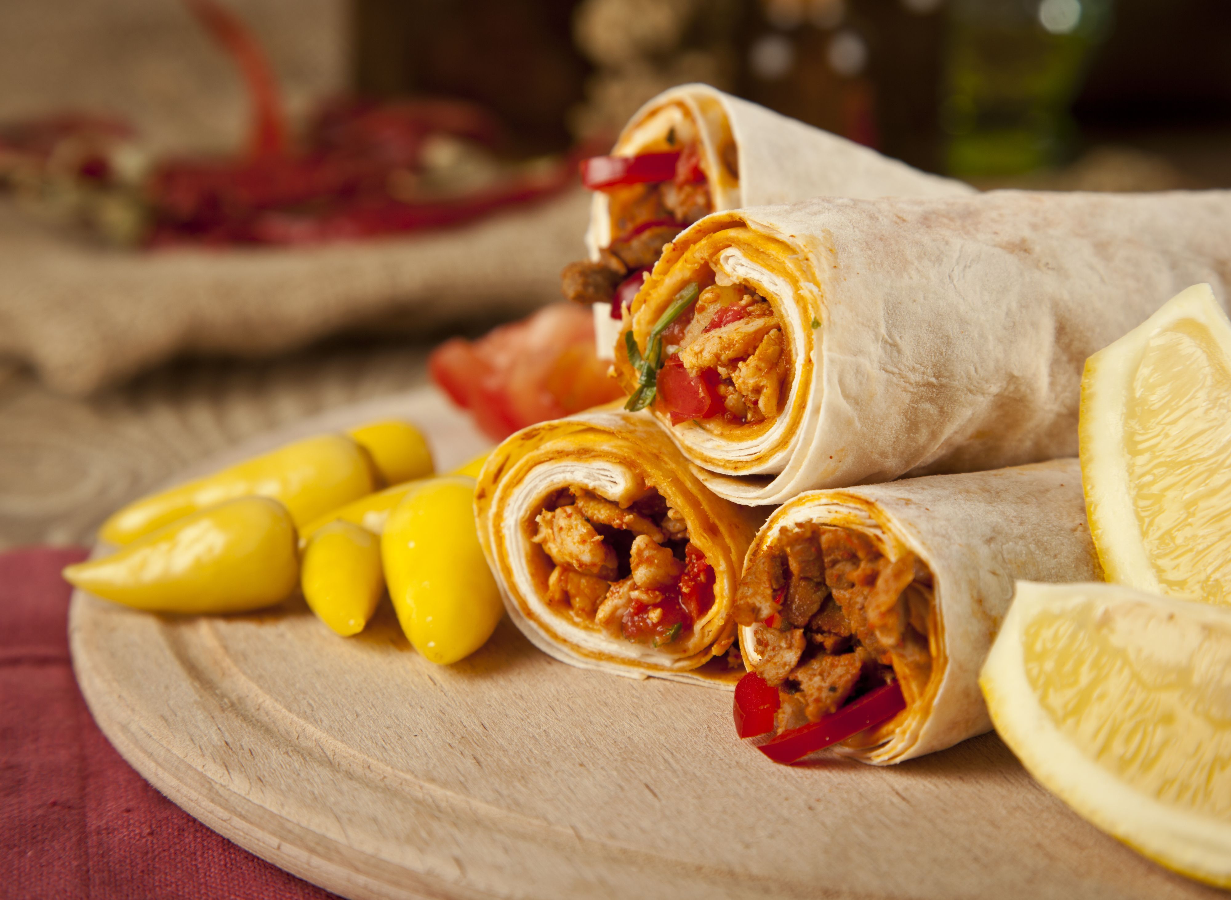 Hähnchen Tantuni